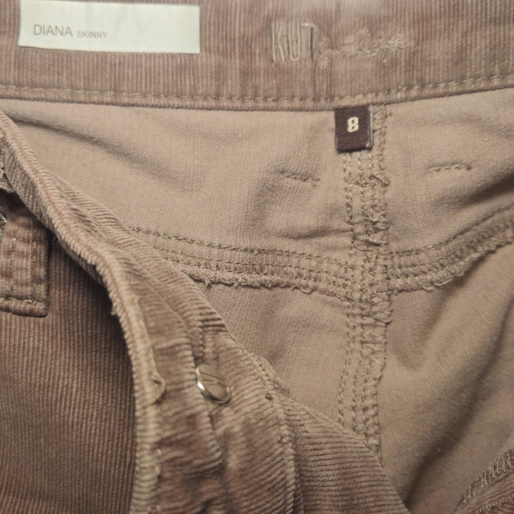 KUT Brown Corduroy Pants - Picture 2 of 6